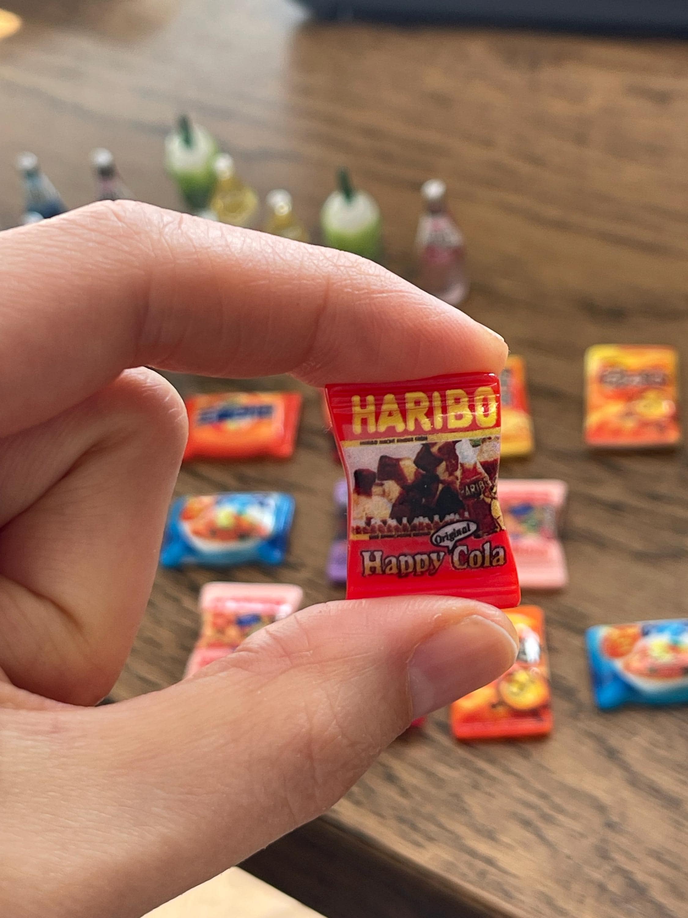 Miniature Korean Snack Magnet: Ramen, Candy Fridge Decor 미니어처 냉장고 자석