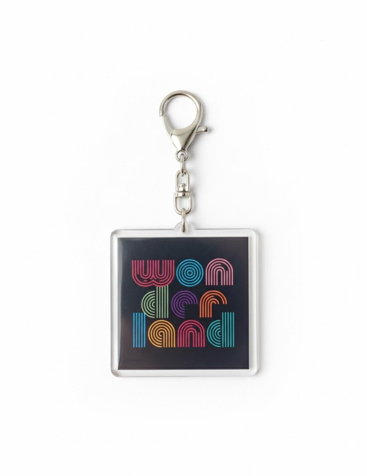 Cute Modern Chicago Wonderland letter design Magnets / Chicago gift item