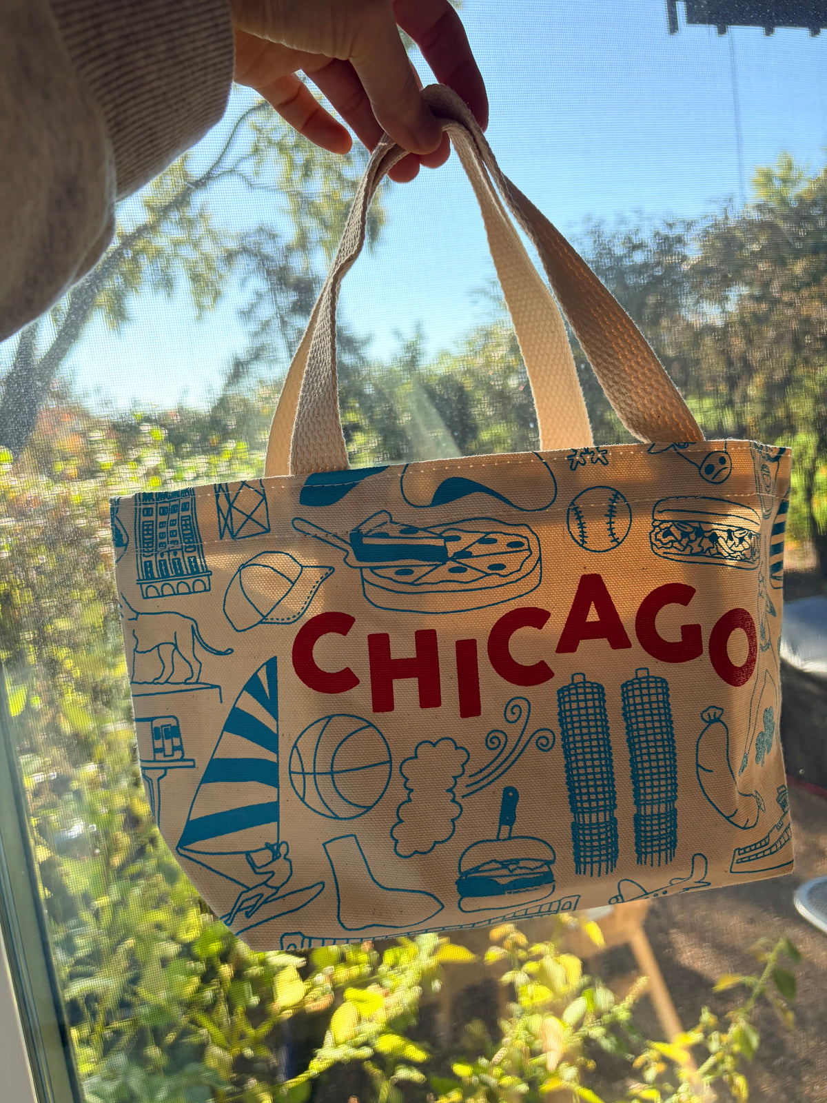 Chicago Iconic Mini Tote - USA Made (Copy)