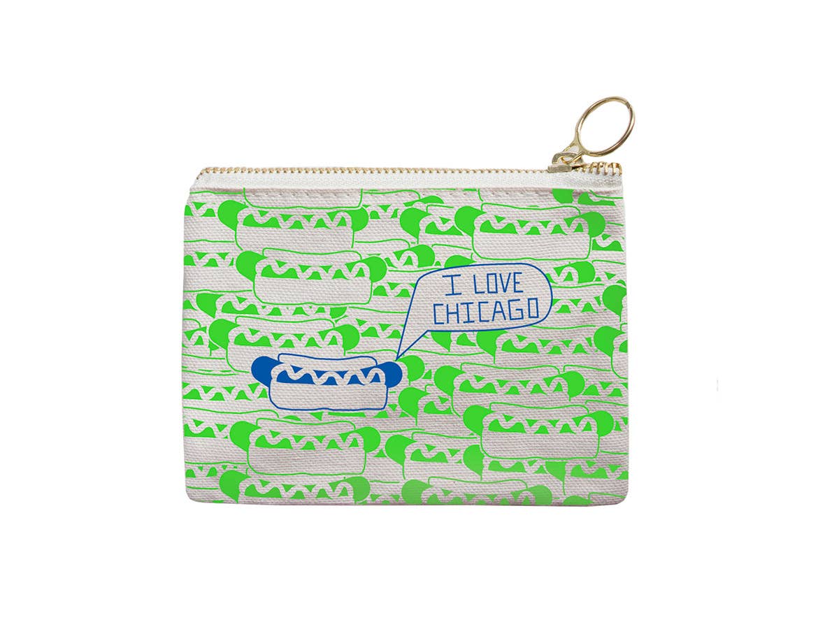 Chicago Coin Pouch - Cotton Canvas, USA Made