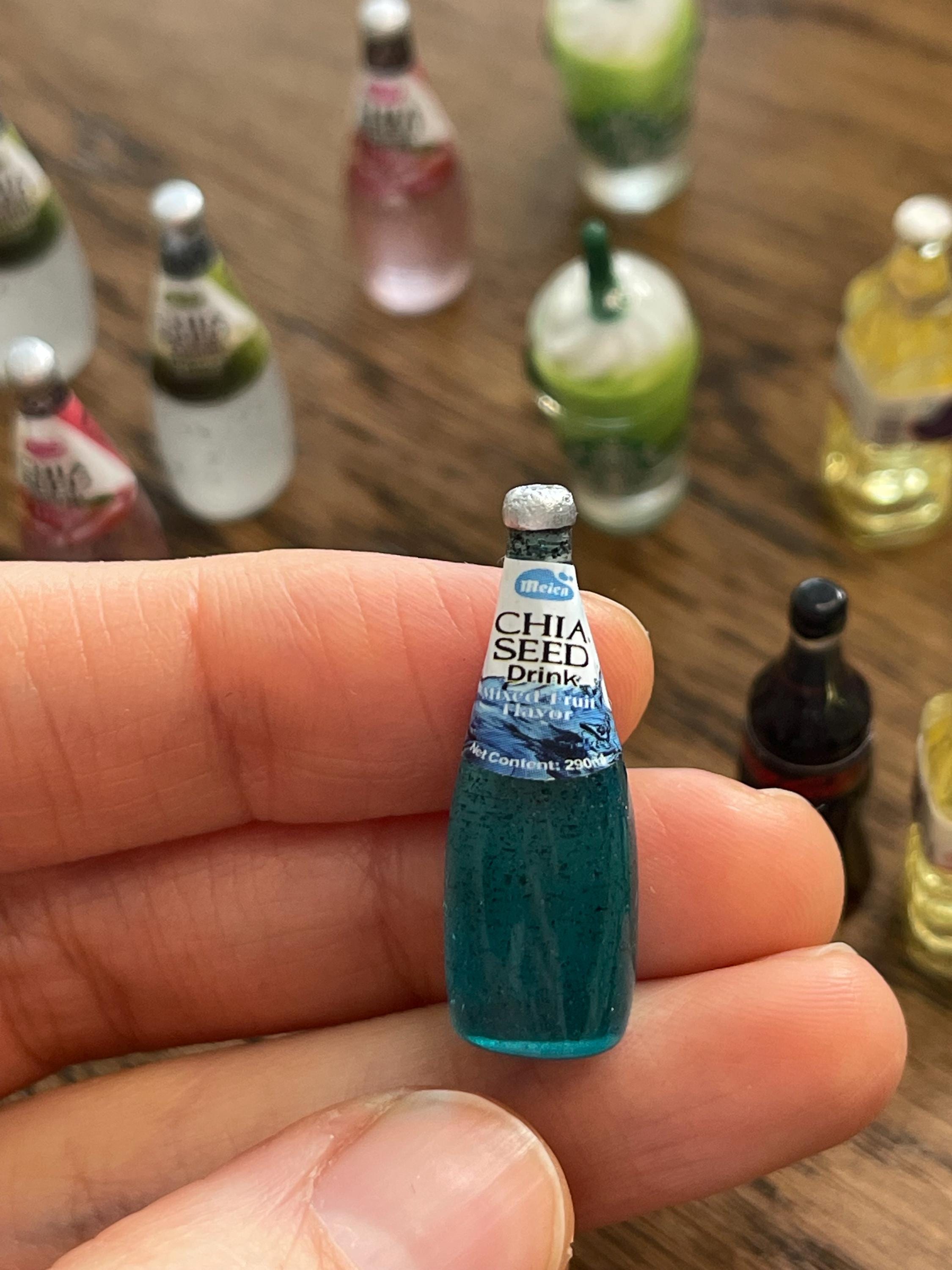 Miniature tiny Soda, Coffee, Milk Bottle (No Magnet)